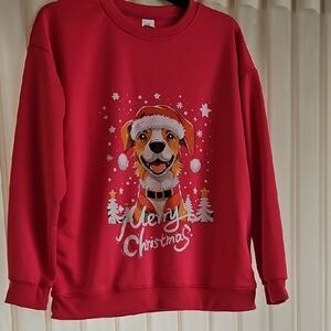 Pink Boxy Graphic Sweatshirt